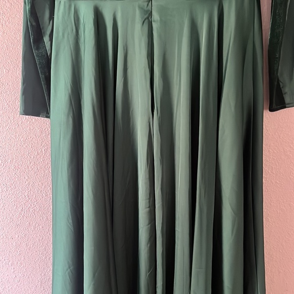 Mac Duggal 55245 LONG SLEEVE RUCHED WAIST A-LINE GOWN NWOT - Picture 7 of 17